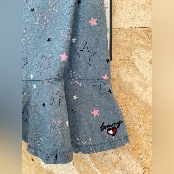 Tommy Hilfiger Baby Girls Printed Chambray Sundress - Picture 5 of 12